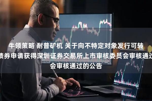 牛领策略 耐普矿机 关于向不特定对象发行可转换公司债券申请获得深圳证券交易所上市审核委员会审核通过的公告